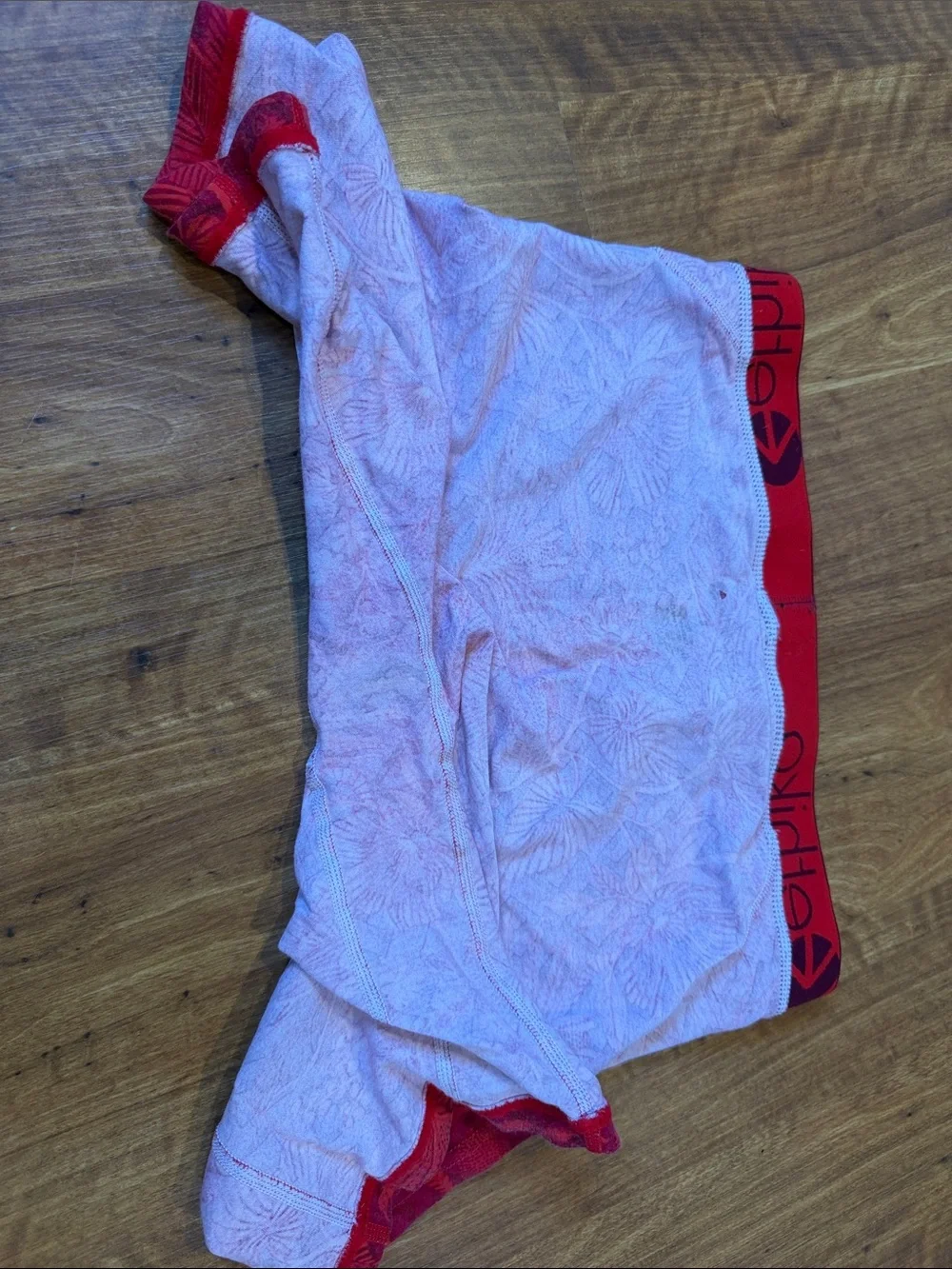 Ethika Red Floral Boxers